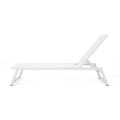 Myers Chaise Lounge Mp2 White Metal Mesh