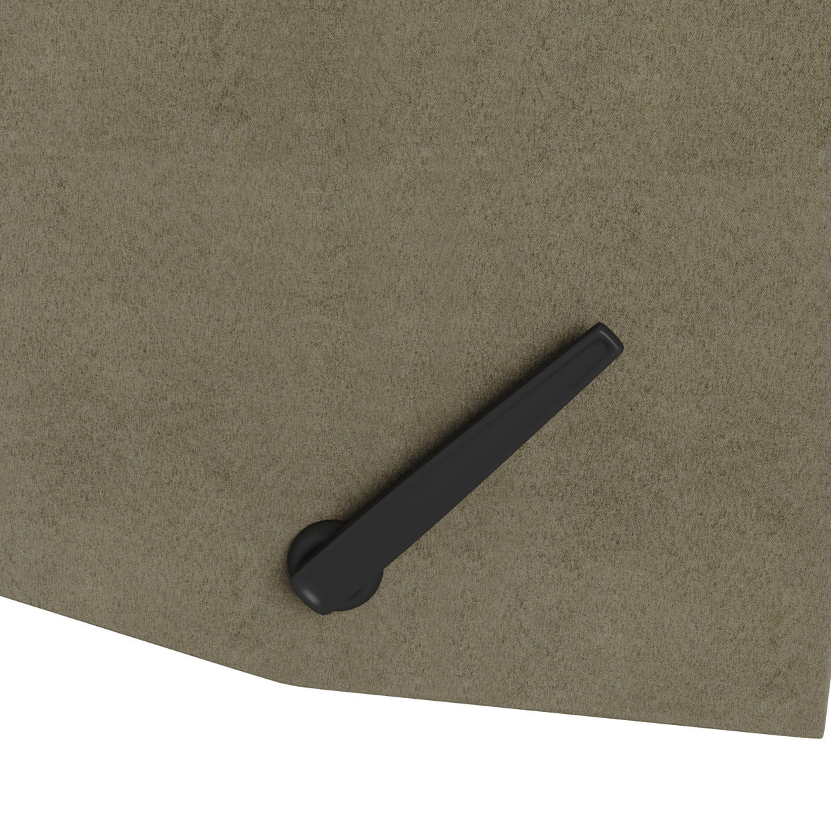 The Granada Recliner In Sage Gray Gray,Sage Manual Handle Wood Handle Microsuede,Polyester