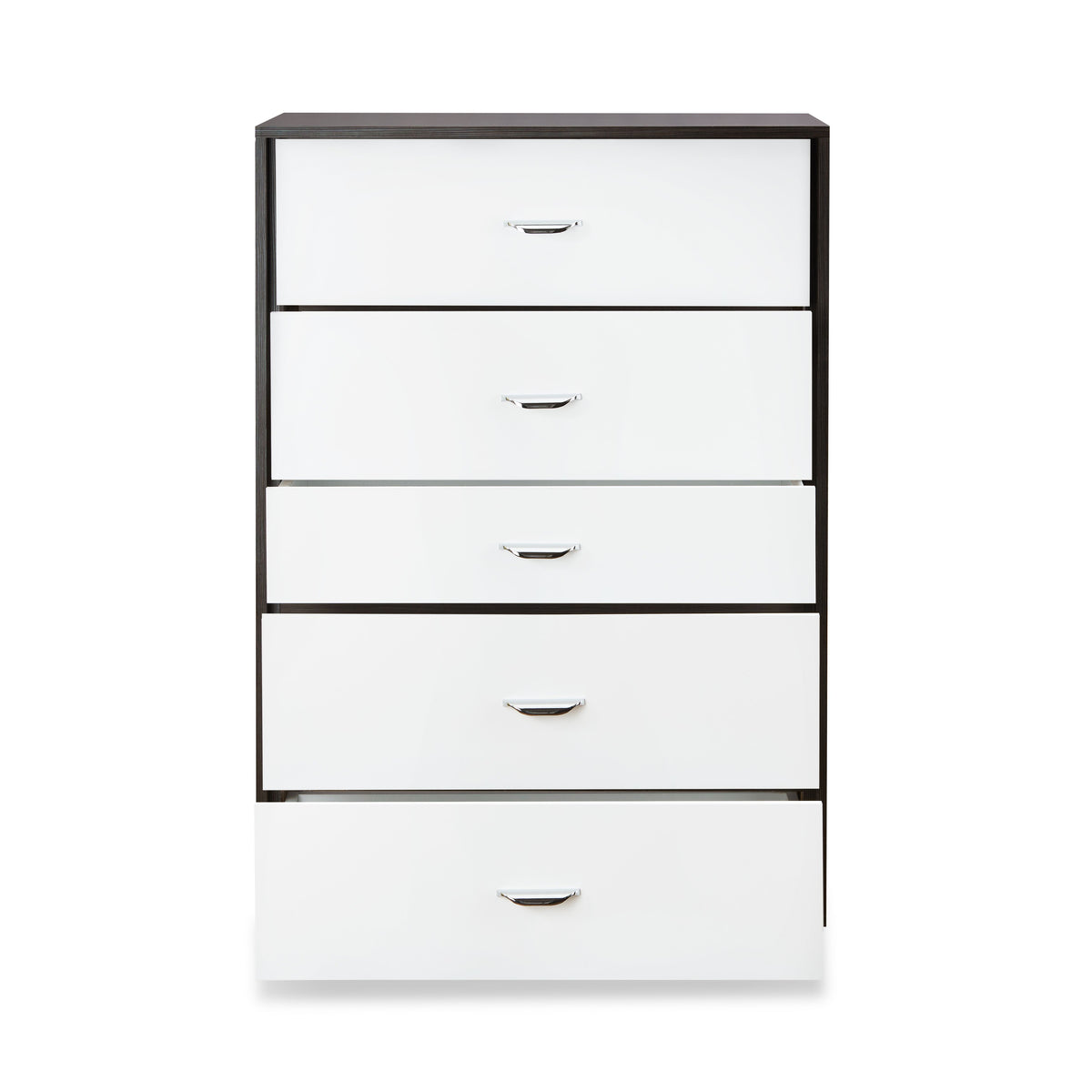 Eloy White & Espresso Finish Chest Espresso,White Mdf