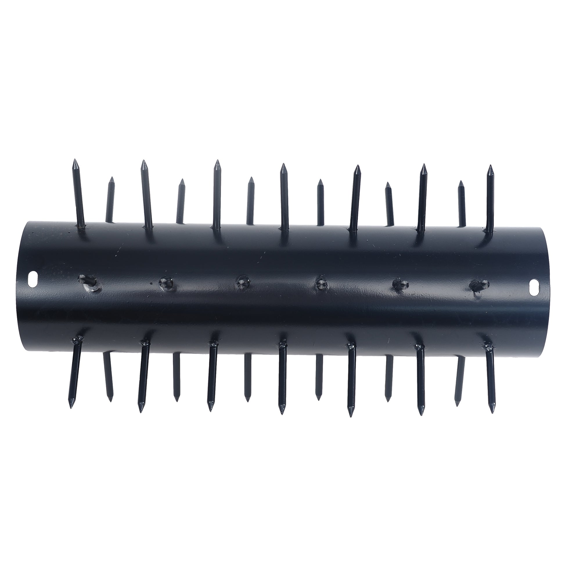 Rolling Manual Lawn Aerator, Home Aerator Lawn Tool Pusher, 58 Inch Handle Push Lawn Aerator For Lawns, Yards And Gardens Black Iron