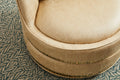 Swivel Chair, 360 Swivel Accent Chair, Barrel Chair For Living Room Bedroom Beige Fabric