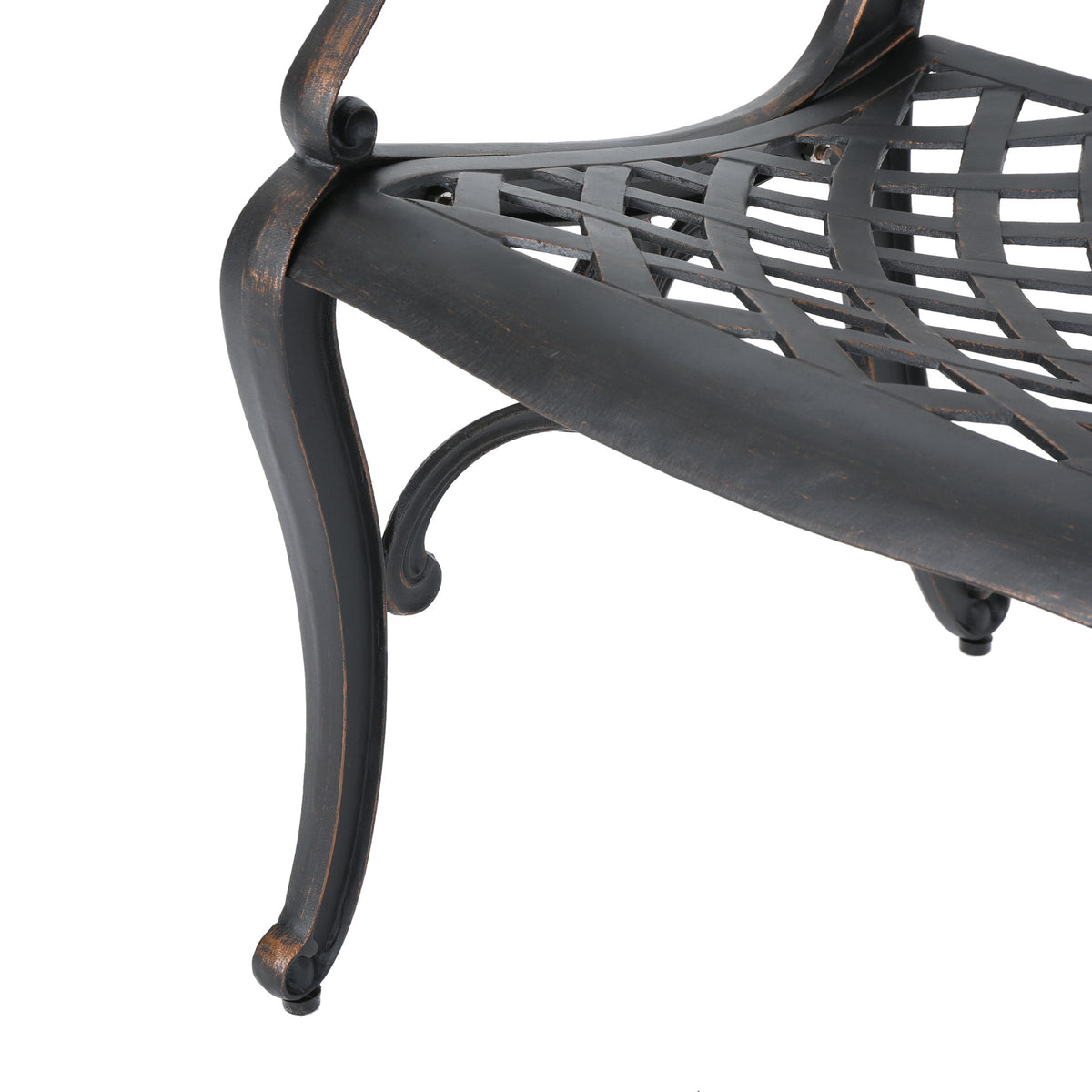 Phoenix Arm Chair Set Of 2 Copper Aluminium