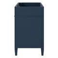 30'' Bathroom Vanity Without Top Sink, Modern Bathroom Storage Cabinet With 2 Drawers And A Tip Out Drawer Not Include Basin Blue Bathroom Solid Wood Mdf