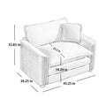 Luxurious And Sophisticated Deep Seated Sofa Set With Two Single Chairs In Grey Corduroy Fabric, Suitable For Bedroom And Office Grey Corduroy 2 Seat