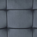 Grey And Sandy Grey Loveseat With Loose Back Grey Velvet Metal Primary Living Space Tufted Back Fabric Metal