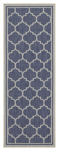 Sunshine Gc Har2004 Blue 7 Ft. 10 In. X 10 Ft. 3 In. Indoor Outdoor Area Rug Blue Polyester Polypropylene