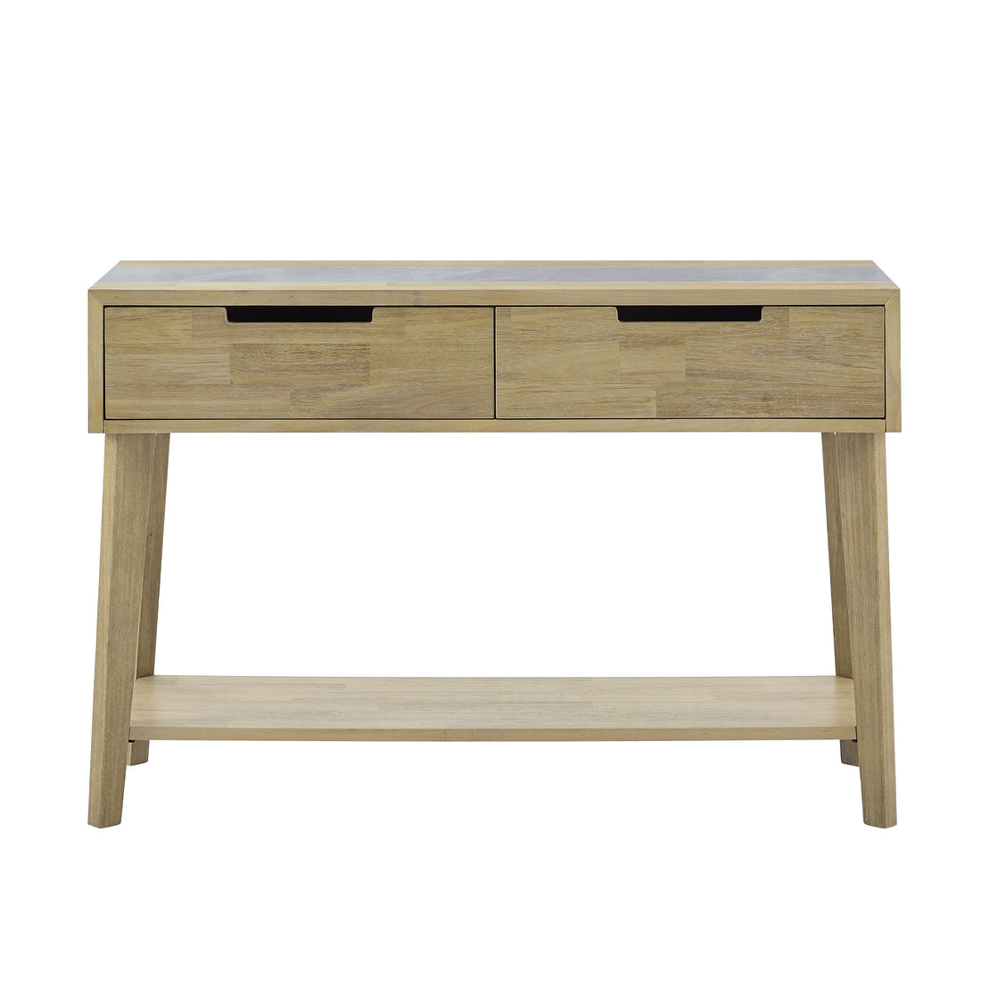Calgary Sintered Stone Sofa Table Brown Brown Wood