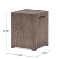 Iron Wood Pattern Tank Holder Wood Iron