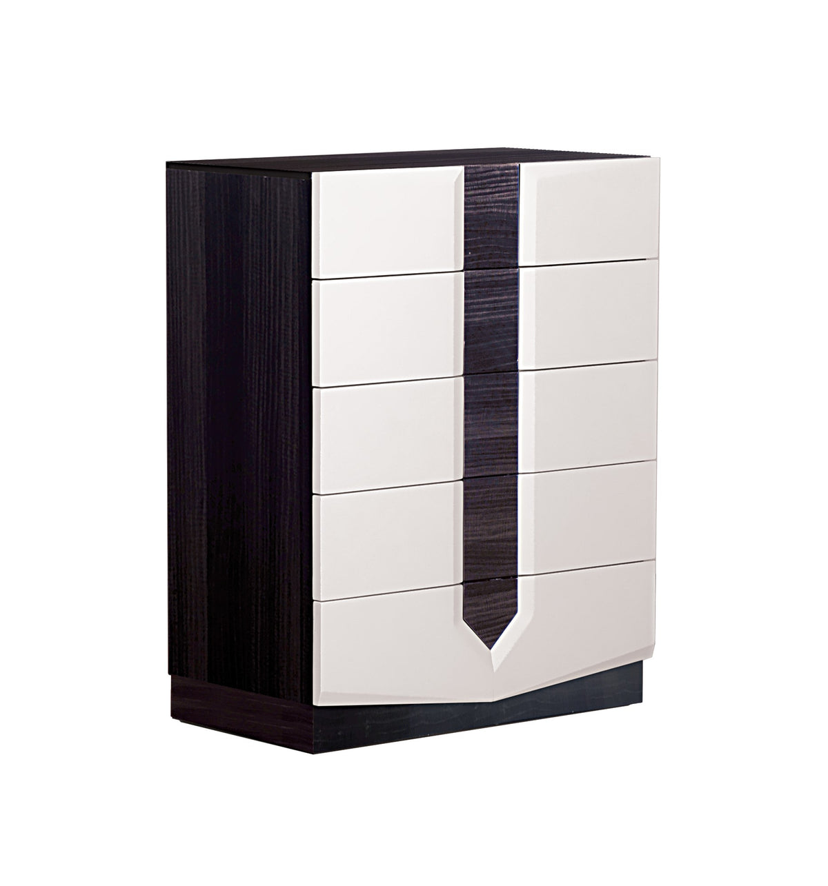 Vios Zebra White Hg Chest White Black Mdf