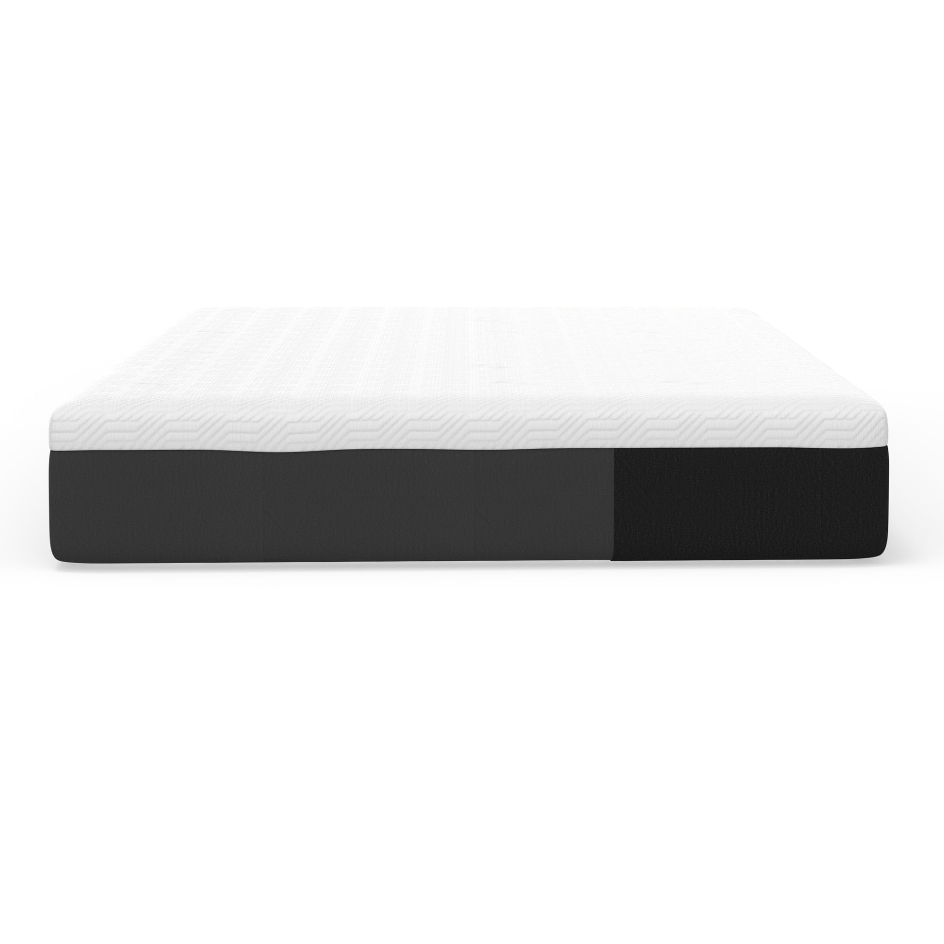 12" Essentials Plush Gel Infused Memory Foam Mattress Twin Long White Foam Twin Xl