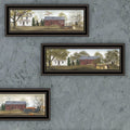 4 Piece Vignette Four Seasons Homesteads Black Framed Wall Art For Living Room, Bedroom Wall Art Print For Home Decor By Billy Jacobs Multicolor Wood Paper