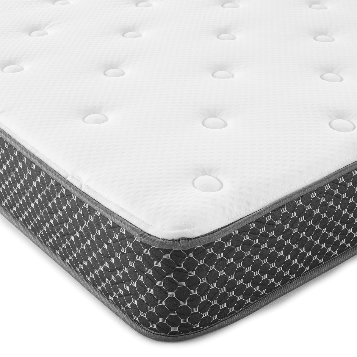 6" Quilted Foam Firm Queen Mattress White Foam Queen