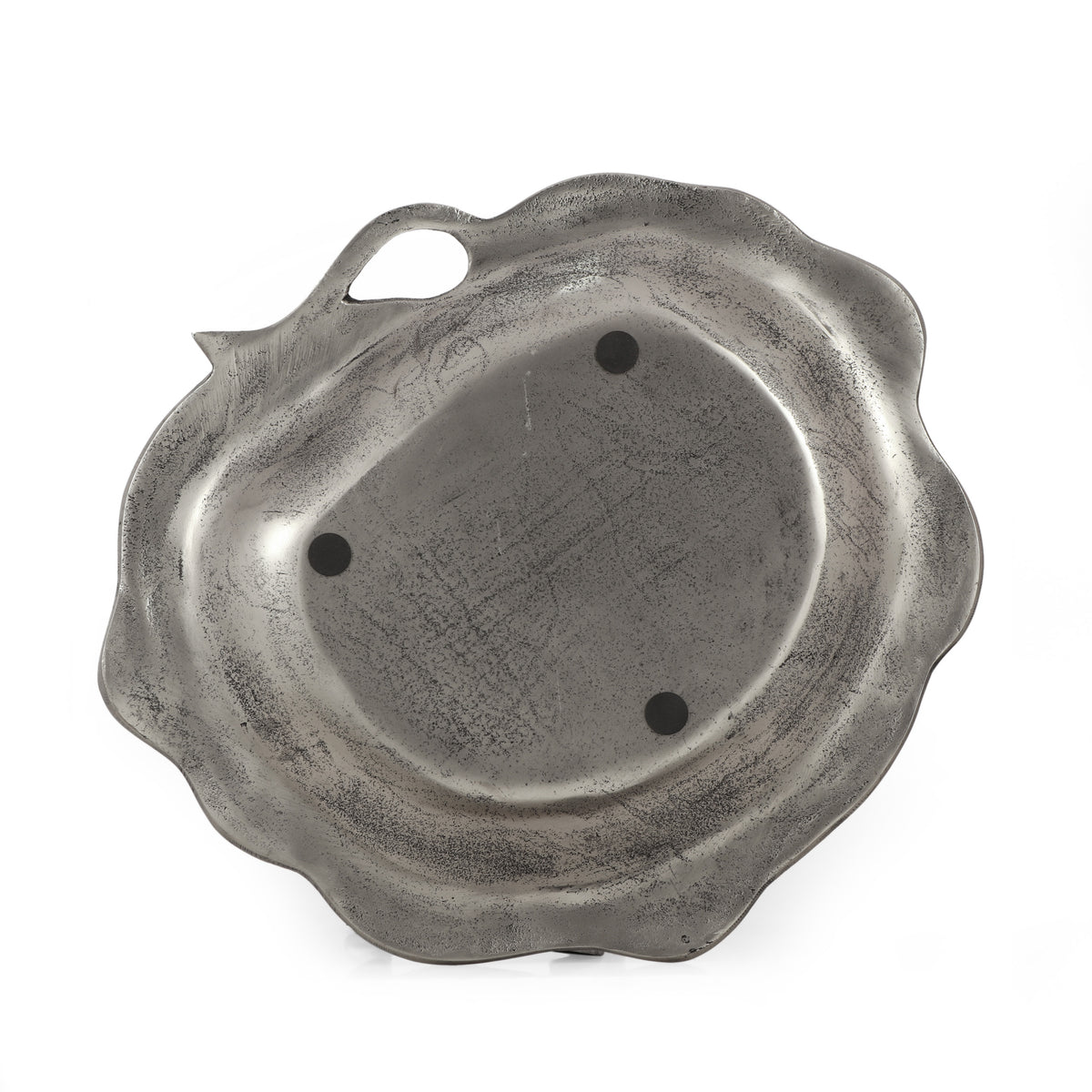 Platter Clear Antique Nickel Aluminium