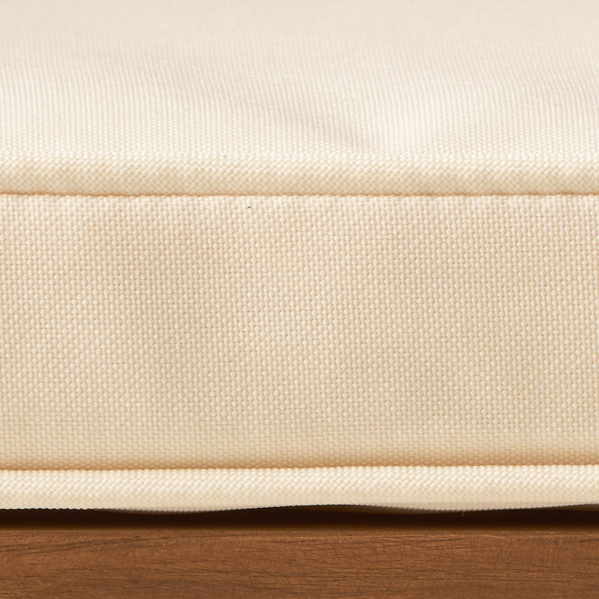Della Wood Kd Armchair Cream Acacia Wood