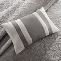7 Piece Quilt Set With Euro Shams And Throw Pillows Black King Cal King King Black Cotton