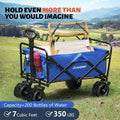 Blue Folding Campers Blue Metal