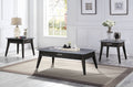 Sintered Stone And Dark Brown 1 Drawer Coffee Table Dark Brown Primary Living Space Drawers Rectangular Solid Wood Mdf