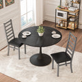 Metal Dining Chairs Set Of 2, Steel Legs And Pu Leather Seats, High Back Armless Dining Chairs, For Kitchen, Living Room, Grey Grey Steel