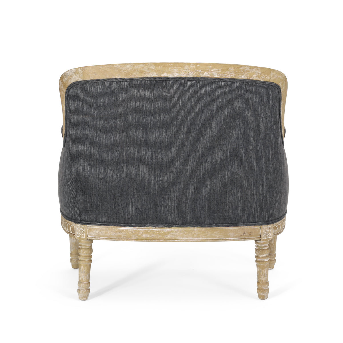 Club Chair Charcoal Fabric