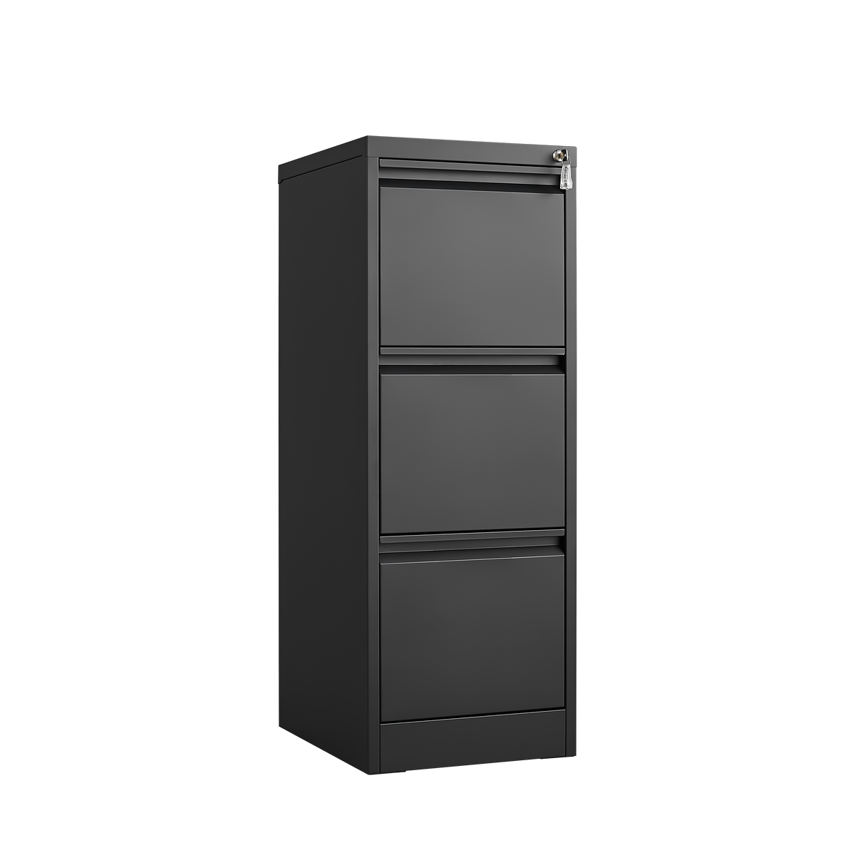 3 Drawer File Cabinet With Lock,Two Drawer Filing Cabinet,Vertical Metal File Cabinet For Home Office Organizer Storage Cabinet Fit Letter A4 Legal Size File Filing Cabinets 3 4 Drawers Black Office