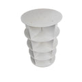 7 Tier Rotating Shoe Rack Tower, Spinning Shoe Display, 360 Shoe Rack Storage Round Carousel, Vertical Handbag Rotate Shoes Closet Organization, Christmas Gift White White Pvc