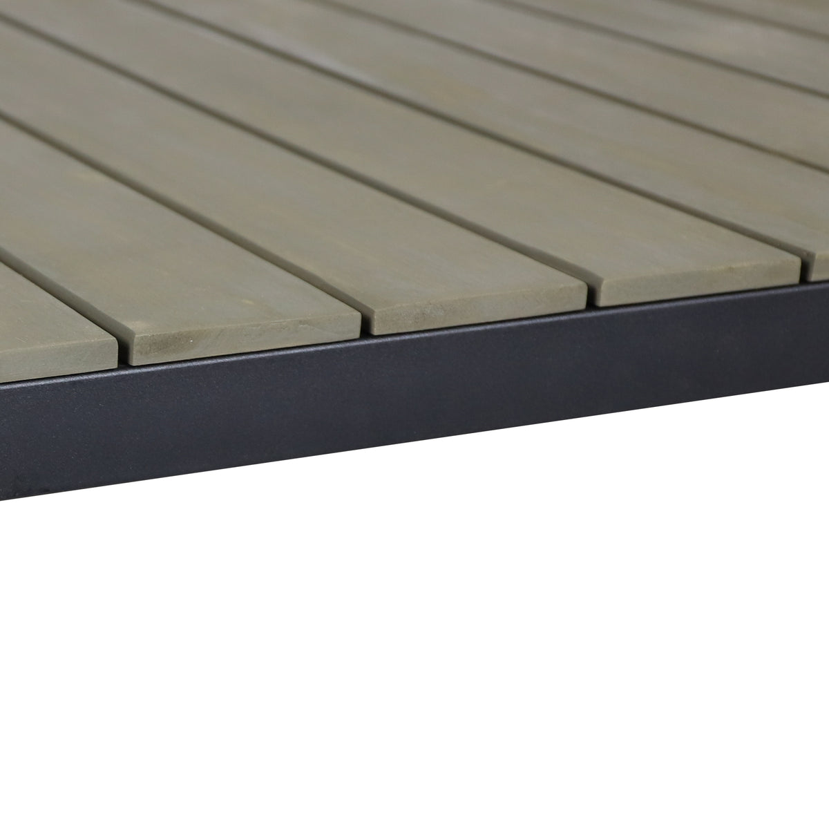 Ezra Bar Table Grey Black Acacia Wood