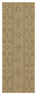 Earth Gc Ntl1002 Jute Mocha 7 Ft. 10 In. X 10 Ft. 3 In. Indoor Outdoor Area Rug Natural & Light Brown Polyester Polypropylene