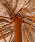 8'Thatch Patio Tiki Umbrella Tropical Palapa Raffia Tiki Hut Hawaiian Hula Beach Umbrella,Straw Umbrella Brown Half Circle No Foundation Needed Manual Garden & Outdoor Beach Year Round Use Gazebos Polyethylene Anchored Oxford Fabric