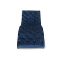 Chaise Lounge Antique Navy Blue Altay Velvet