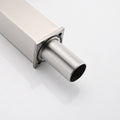 Bathroom Faucet Single Hole, Single Handle Stainless Steel Faucet For Bathroom Sink With Deckplate And Drain Assembly One Brushed Nickel Deck Mounted Bathroom Nickel Contemporary 1 Hole Faucets Stainless Steel Manual