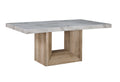 Sheena Natural Dining Table Natural Mdf