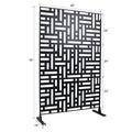 Outdoor & Indoor Privacy Screen Metal Privacy Screen 76