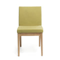 Dining Chair Green Fabric