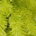 5Ft Hinged Fir Artificial Fir Bent Top Christmas Tree, Xmas Tree Bendable Santa Hat Style Christmas Tree Holiday Decoration,400 Lush Branch Tips, 100 Led Lights X Mas Green Pvc