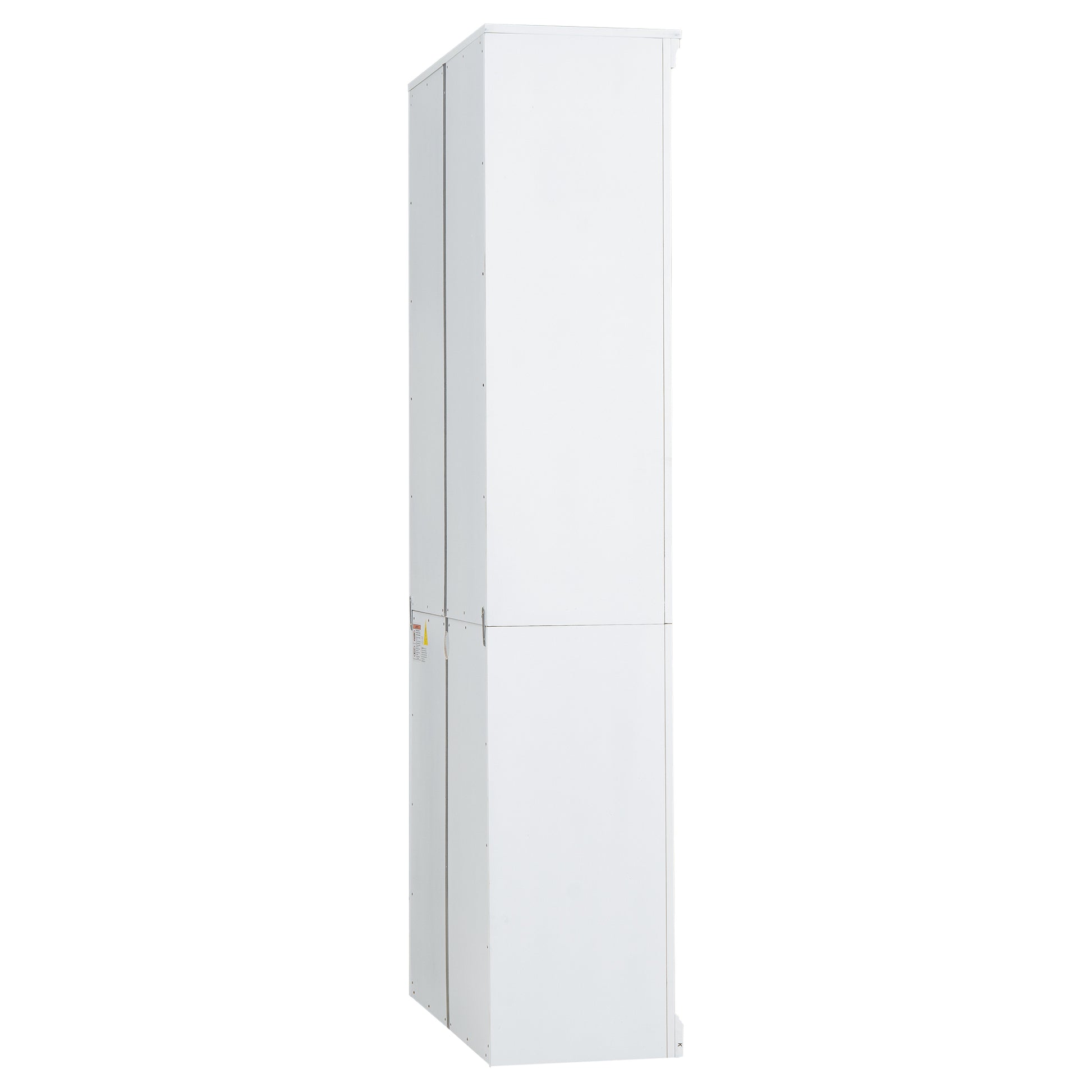 83" Tall Wood Bookcase Suite ,5 Tier Home Decor Bookshelves Suite With Adjustable Shelves,Storage Organizer For Cds Books Movies,Free Standing Storage Shelves Suite For Living Room,Office,White White Solid Wood Mdf