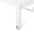 Cape Coral Kd Chaise Lounge Gry Mp2 Set Of 2 White Wood