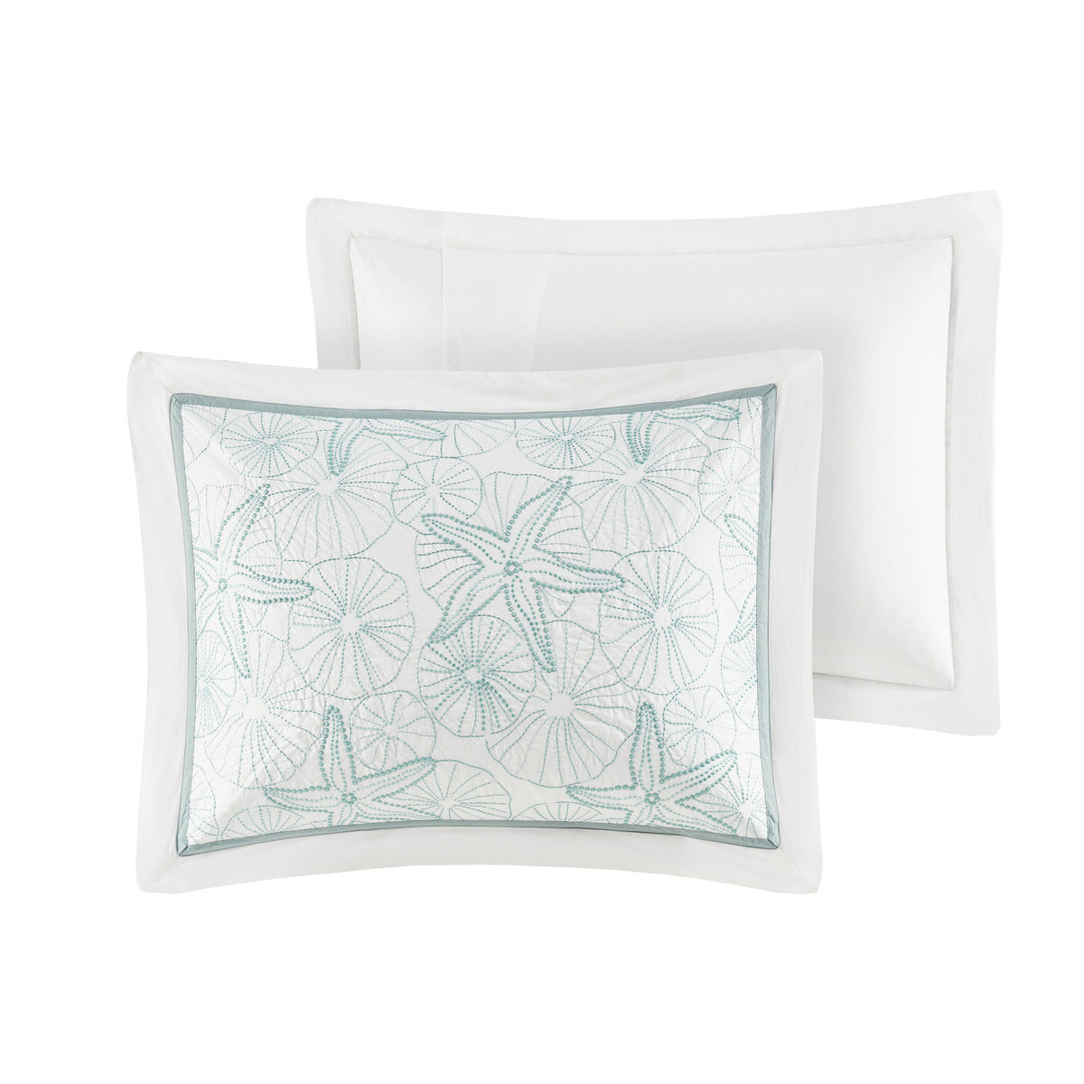 Duvet Cover Mini Set White Full Queen Queen Multicolor Cotton