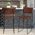 Tribeca Barstool Dark Brown Dark Brown Wood