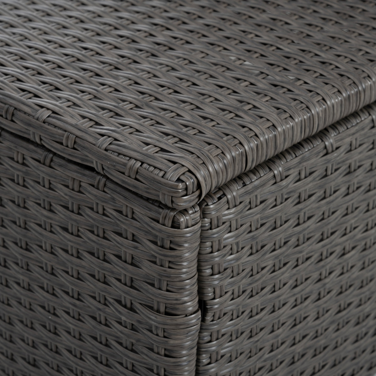 Patio Furniture, Outdoor Furniture, Seasonal Pe Wicker Furniture,7 Pcs Set Wicker Furniture With Lounger Sofa Yes Dark Gray Seats 6 Pe Rattan Iron Waterproof Fabric