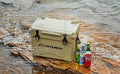 25Qt Khaki Colored Insulated Box Khaki Polyethylene