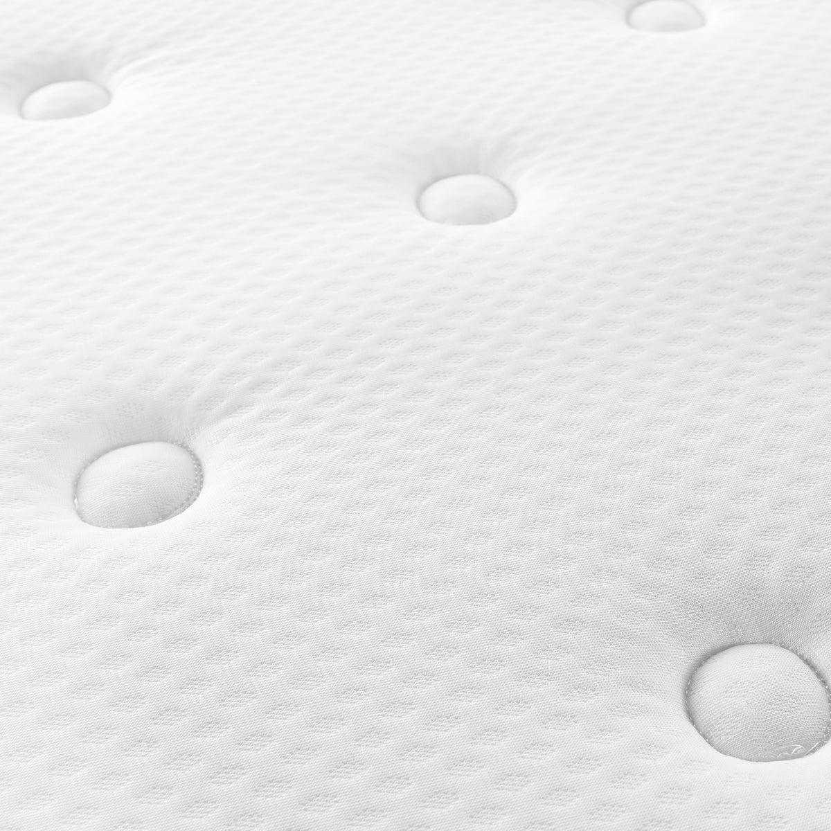 6" Quilted Foam Firm Full Mattress White Foam Full