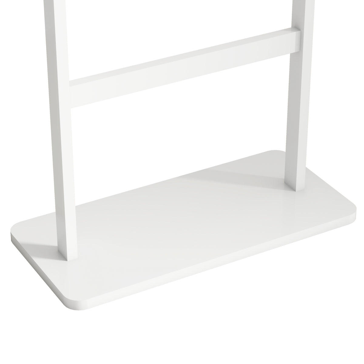 Coat Racks Solid Wood Hanger 23.6* 11*64.1In Solid Environmental Protection Easy To Assemble Beautiful Can Be Placed In The Bedroom Entrance Living Room White White White American Design,Art