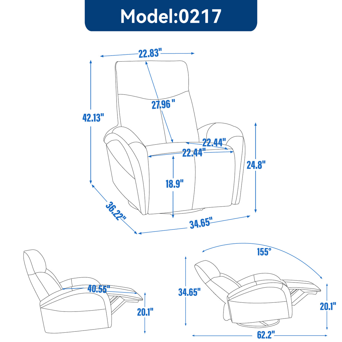 Yellow Brown Genuine Leather Swivel And Rocker Power Recliner Chair With Lumbar Support, Max Swivel Degree 270 , Heavy Duty Motion Mechanism With Usb And Type C Brown Genuine Leather Power Push Button Metal Primary Living Space Medium Firm Pillow Back