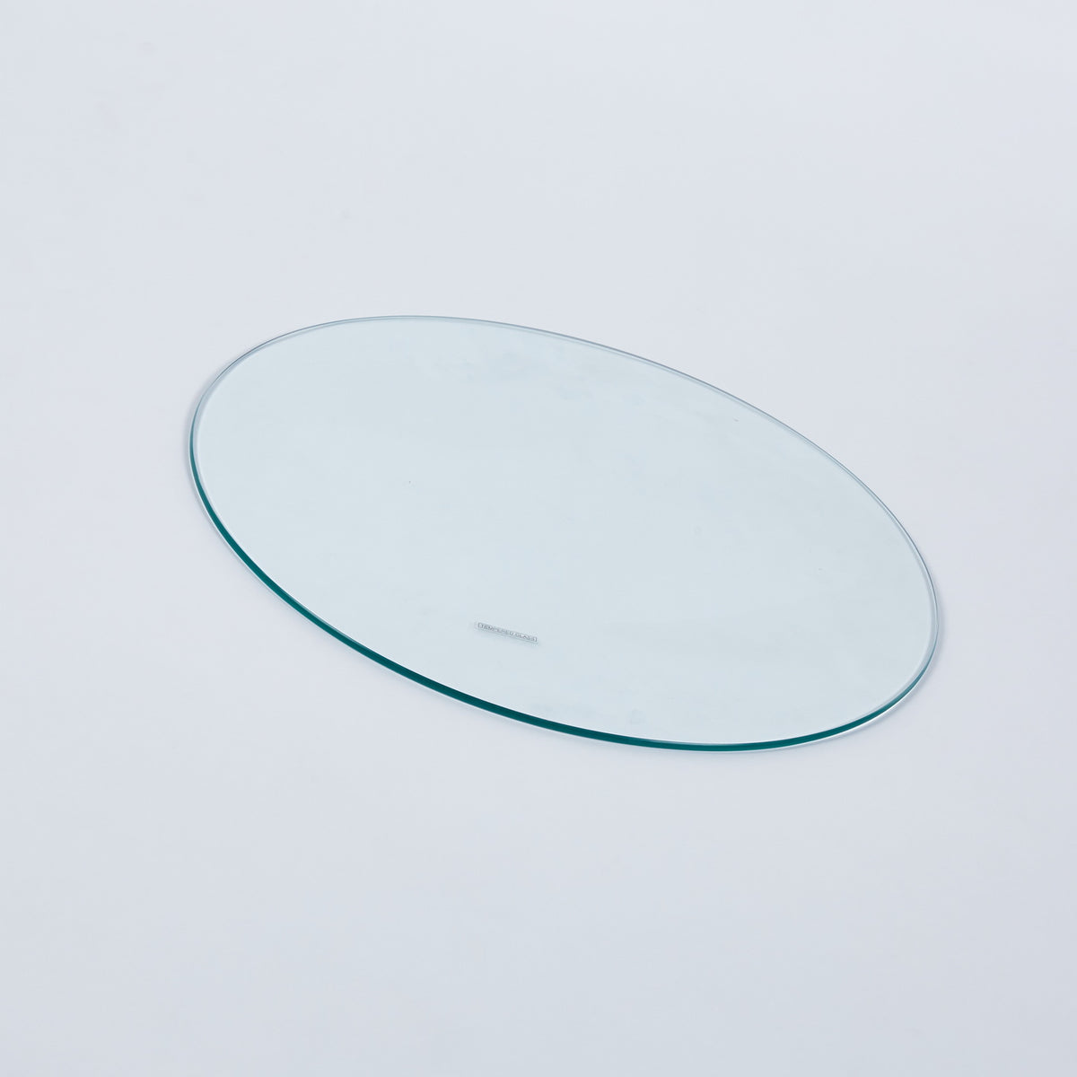 Tempered Clear Glass Top.107Cm Clear Glass