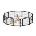Dog Playpen Outdoor, 12 Panel Dog Fence 24
