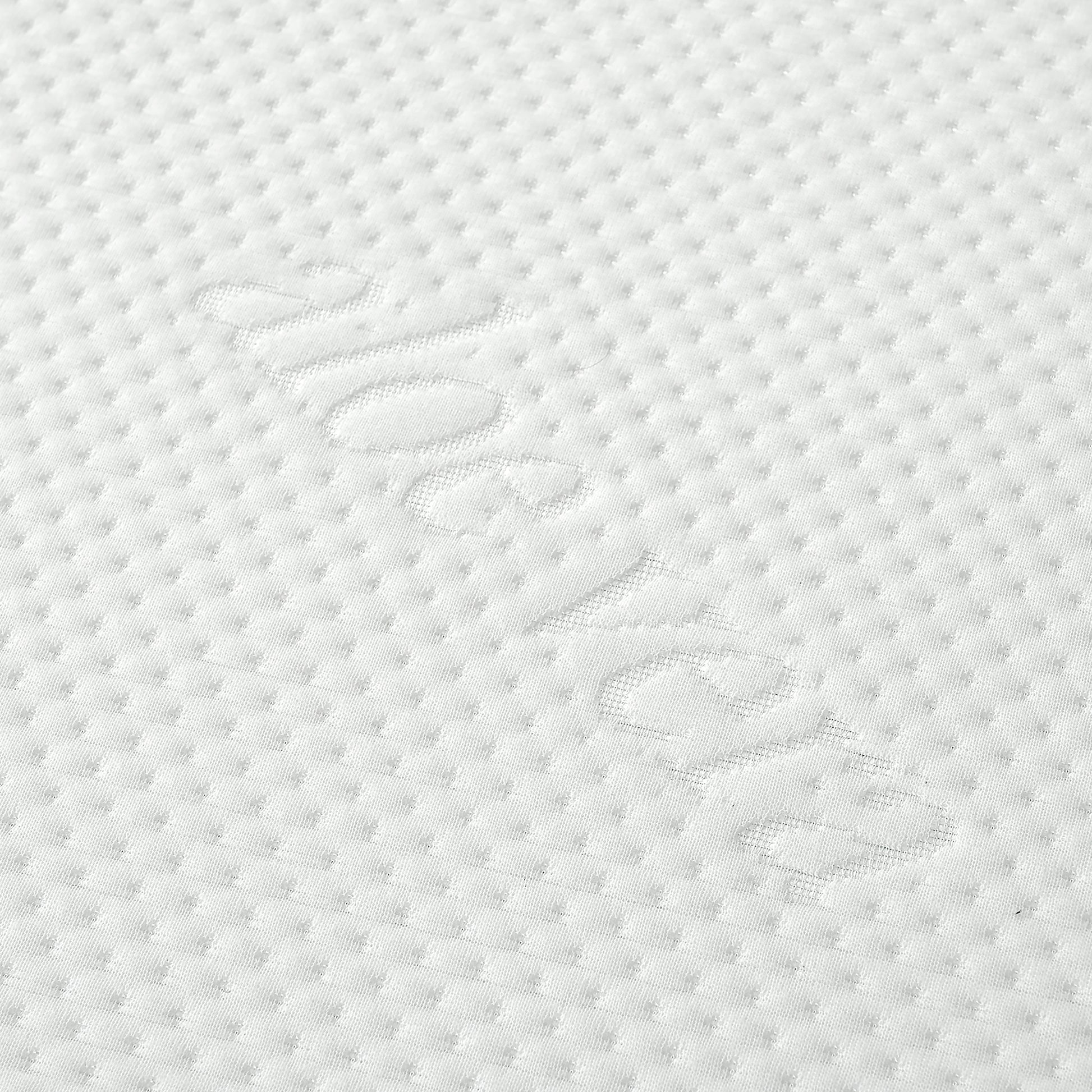 Plush 8 In. Gel Memory Foam Mattress In A Box, Double Layered Cover Twin Size White Bedroom Modern Memory Foam Polyester Twin