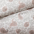9 Piece Cotton Percale Comforter Set Blush Cal King California King Blush Polyester