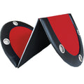 Folding Poker Table Top For 10 Players Tri Fold Texas Holdem Blackjack Casino Game Tabletop Red Red Primary Living Space Modern Mdf