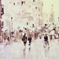 S 2 European Cities Watercolor Framed Prints, 24X30