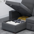 Sectional Sofa With Storage, 96